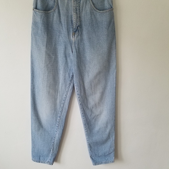𝅺VINTAGE Not Guilty High Waisted Tapered Leg Mom Jean's Size Small - Picture 6 of 10